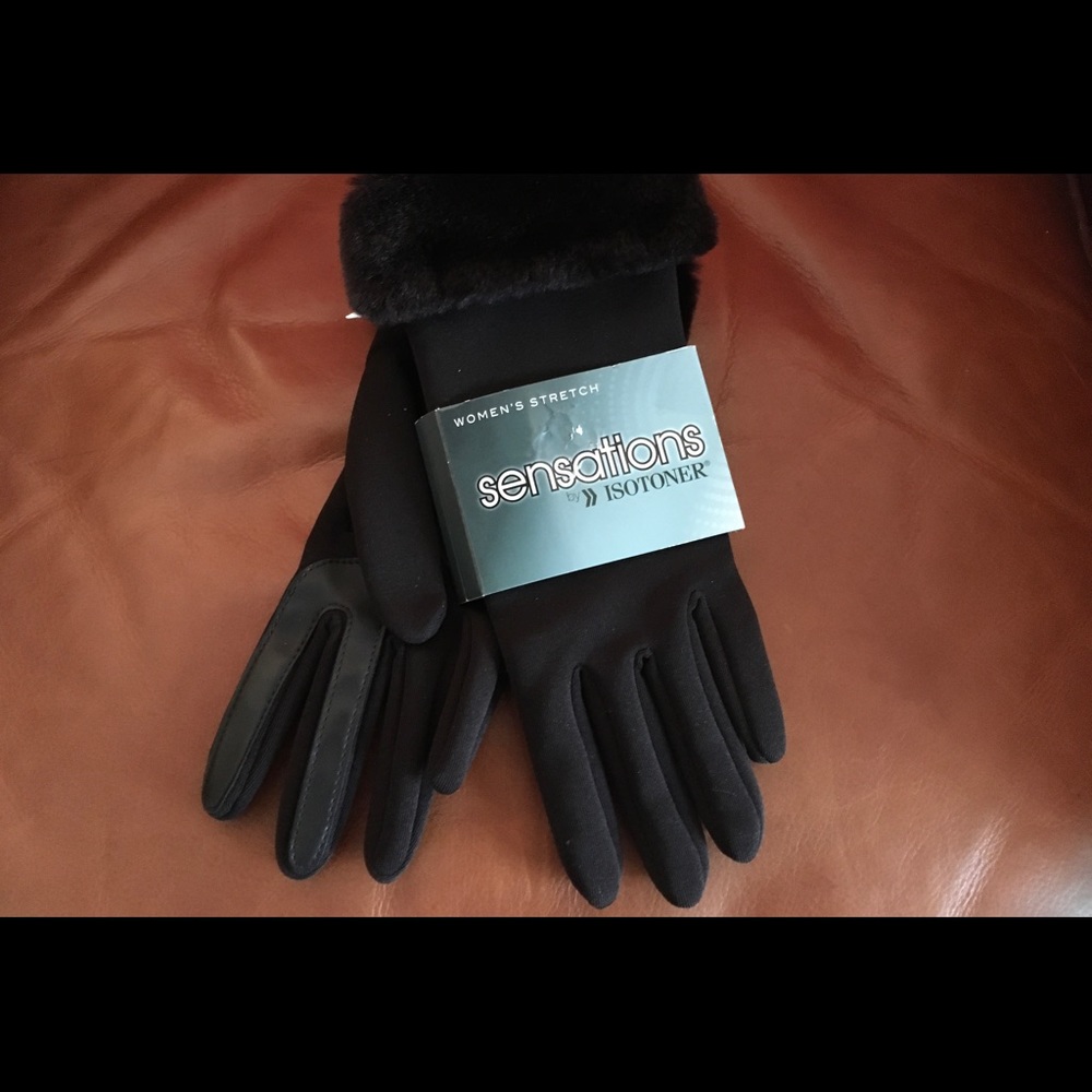 Isotoner sensations women’s stretch gloves.  Nice!